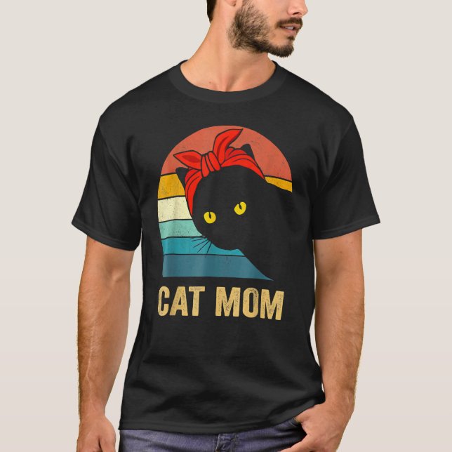 Camiseta Mãe de Cates para o Dia das Mães de Cates (Frente)
