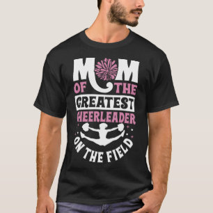 Camiseta Mãe de Cheerleading Mãe da Maior