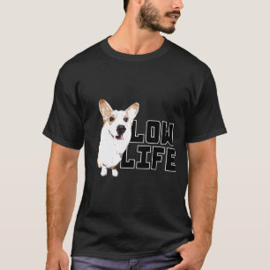 Camiseta Mãe de Corgi de Baixa Vida