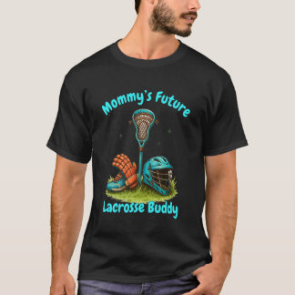 Camiseta Mãe de Crianças de Lacrosse Futuro Parceiro de Lac