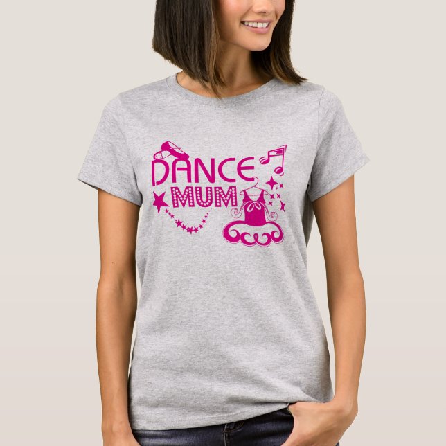 Camiseta Mãe de dança (Frente)