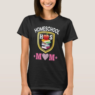 Camiseta Mãe de Ensino em Casa Volta às Aulas Mãe Pai Crian