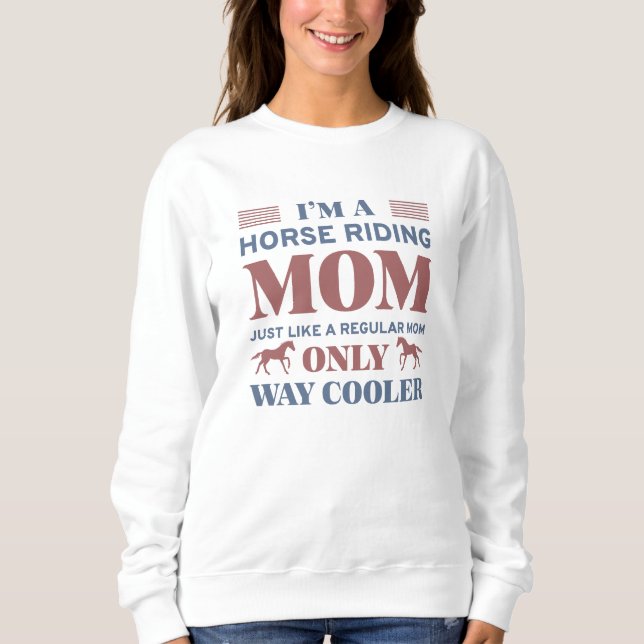 Camiseta Mãe de Equitação (Frente)
