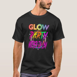 Camiseta Mãe de Festa Brilhante na Lei de Efeito Splatter d