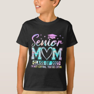 Camiseta Mãe de formanda da turma de 2027 mãe sênior 2027