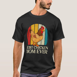 Camiseta Mãe de Frango Fazendeira Melhor Mãe de Frango de T