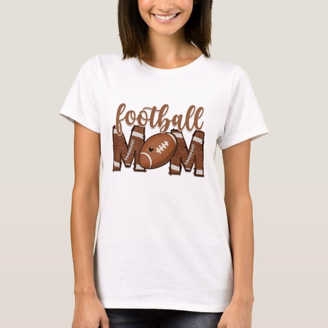 Camiseta Mãe de Futebol  (Frente)