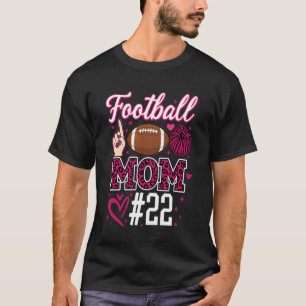 Camiseta Mãe de Futebol #22 Mulher Divertida Mãe Adepta Men