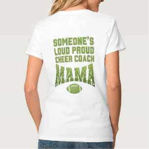 Camiseta Mãe de Futebol ALGUÉM É ALTO ORGULHOSO TREINADOR M