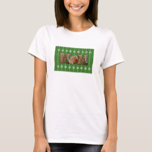 Camiseta Mãe de Futebol Campo de Futebol Dia de Jogo
