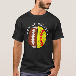 Camiseta Mãe De Futebol De Ballers
