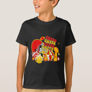 Camiseta Mãe de Futebol do Dia do Jogo Mulheres Meninas Tor