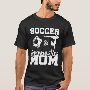 Camiseta Mãe de Futebol e Ginástica Mãe de Jogador de Futeb