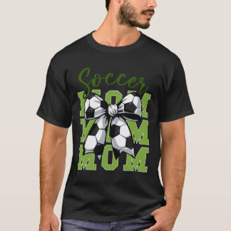 Camiseta Mãe de Futebol Juvenil Coquette Arco Cute Irmã Cri