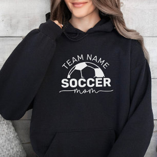 Camiseta Mãe de Futebol Negro Personalizado
