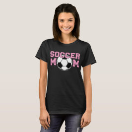 Camiseta Mãe de FUTEBOL - Rosa