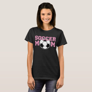 Camiseta Mãe de FUTEBOL - Rosa