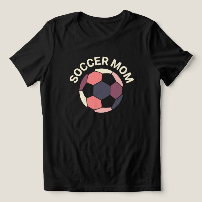 Camiseta Mãe de Futebolista | Estilo Retrô (Design frontal)
