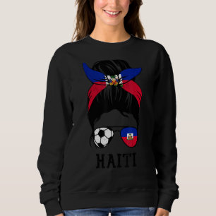 Camiseta Mãe de Futebolista Haitiana Coque Desgrenhado Band