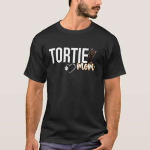 Camiseta Mãe de Gata Tortie Dona de Gata Casaco de Tartarug