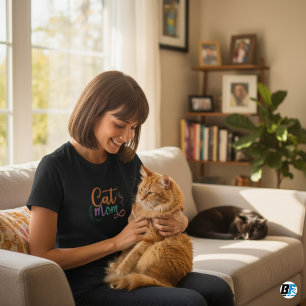 Camiseta mãe de gato