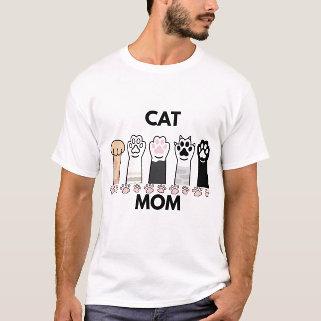 Camiseta Mãe de Gato (Frente)