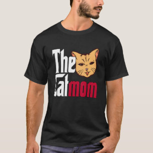 Camiseta Mãe de Gato A Gatomãe Louca Mãe de Gato Louca Mamã