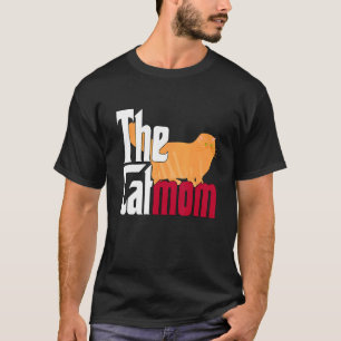 Camiseta Mãe de Gato A Gatona Mãe de Gato Louca Mãe Gatinha