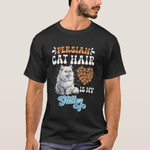 Camiseta Mãe de Gato CABELO DE GATO PERSA É MEU ESTILO Pers