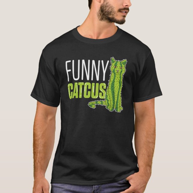 Camiseta Mãe de Gato Cacto (Frente)