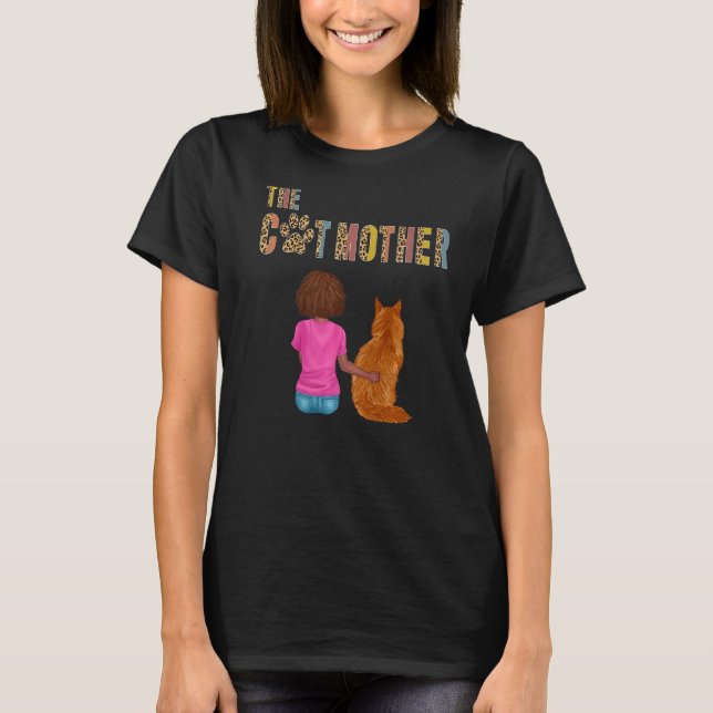 Camiseta Mãe de Gato de Maine Cama Mãe Mãe Mãe (Frente)