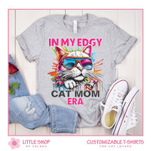 Mãe de Gato Estilo Grafite Personalizável