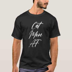 Camiseta Mãe de Gato Feminina Af Humor de Gatinho 1