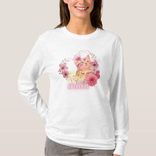 Camiseta mãe de gato feminino - gato estético e moedor ador