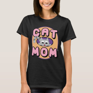 Camiseta MÃE DE GATO Gato Fofo