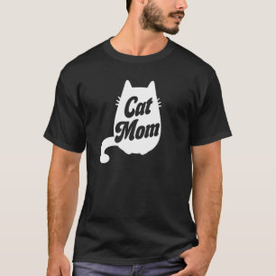 Camiseta Mãe de Gato Kitty Mamãe Mãe Gatinho
