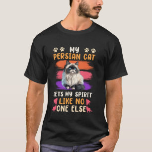 Camiseta Mãe de Gato MINHA GATA PERSA PEGA MEU ESPÍRITO COM