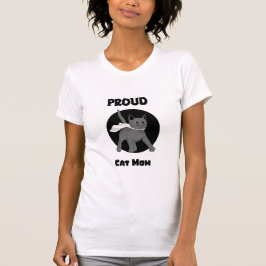 Camiseta Mãe de Gato Orgulhoso