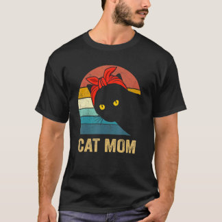 Camiseta Mãe de Gato Para o Dia das Mães de Gato