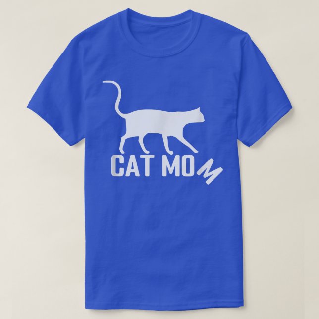 Camiseta Mãe de Gato Perfeito para o Dia das Mães da Mãe de (Frente do Design)