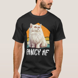 Camiseta Mãe de Gato Persa CHIC AF Dono de Gato Persa Vinta