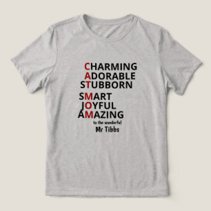 Camiseta Mãe de Gato Personalizada Amante de Gato
