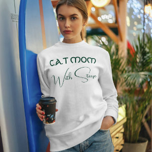 Camiseta Mãe de Gato Personalizada Verde, Rota de Amante de