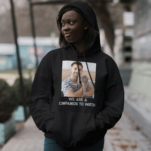 Camiseta Mãe de Gato Preto Branco Citação Família Foto de A
