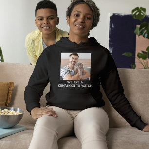 Camiseta Mãe de Gato Preto Branco Citação Família Foto de A