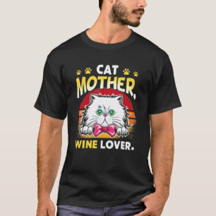 Camiseta Mãe de Gato Proprietário de Gatos