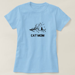 Camiseta "Mãe de Gato Puramente Orgulhosa"