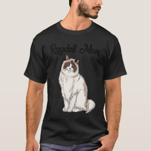 Camiseta Mãe de Gato Ragdoll Dona de Gato