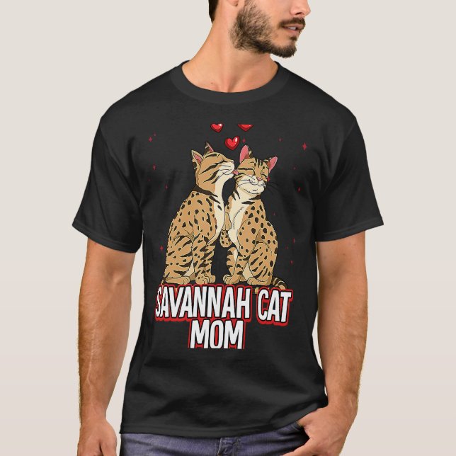 Camiseta Mãe de Gato Savannah (Frente)