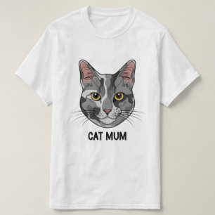 Camiseta mãe de gatos